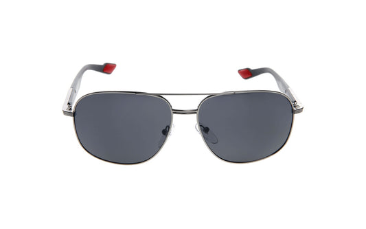 Prada Sport PS50MS 5AV1A1 Sunglasses 61mm Gunmetal / Dark Grey Lens
