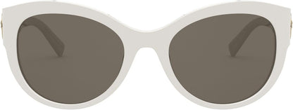 Versace Sunglasses VE4389 3143 55mm White / Brown Lens