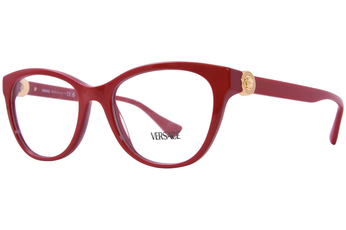 Versace Eyeglasses VE3330 5388 53mm Parade Red / Demo Lens