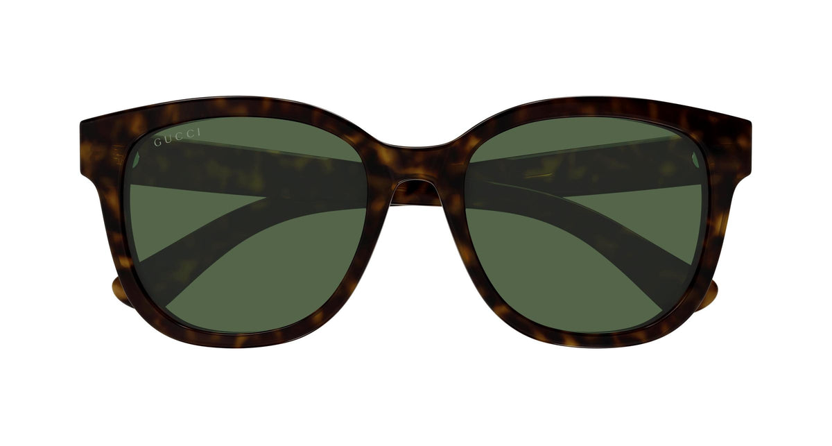 Gucci Sunglasses GG1797SK 002 55mm Havana / Green Lens