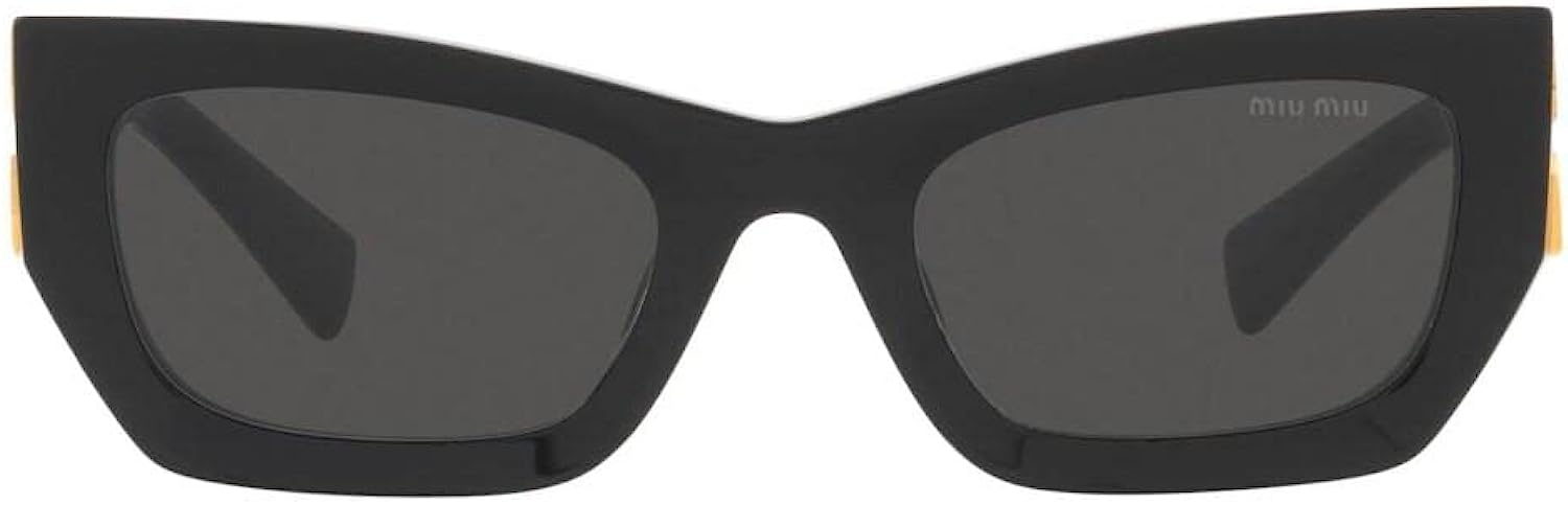 Miu Miu Sunglasses MU09WS 1ABS0 53mm Black / Dark Grey Lens