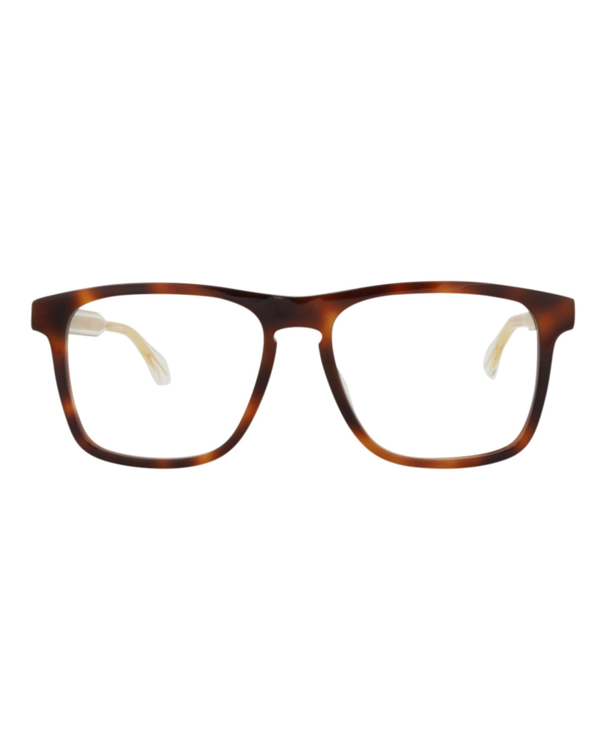 Gucci Eyeglasses GG0561ON 002 54mm Havana Crystal / Demo Lens