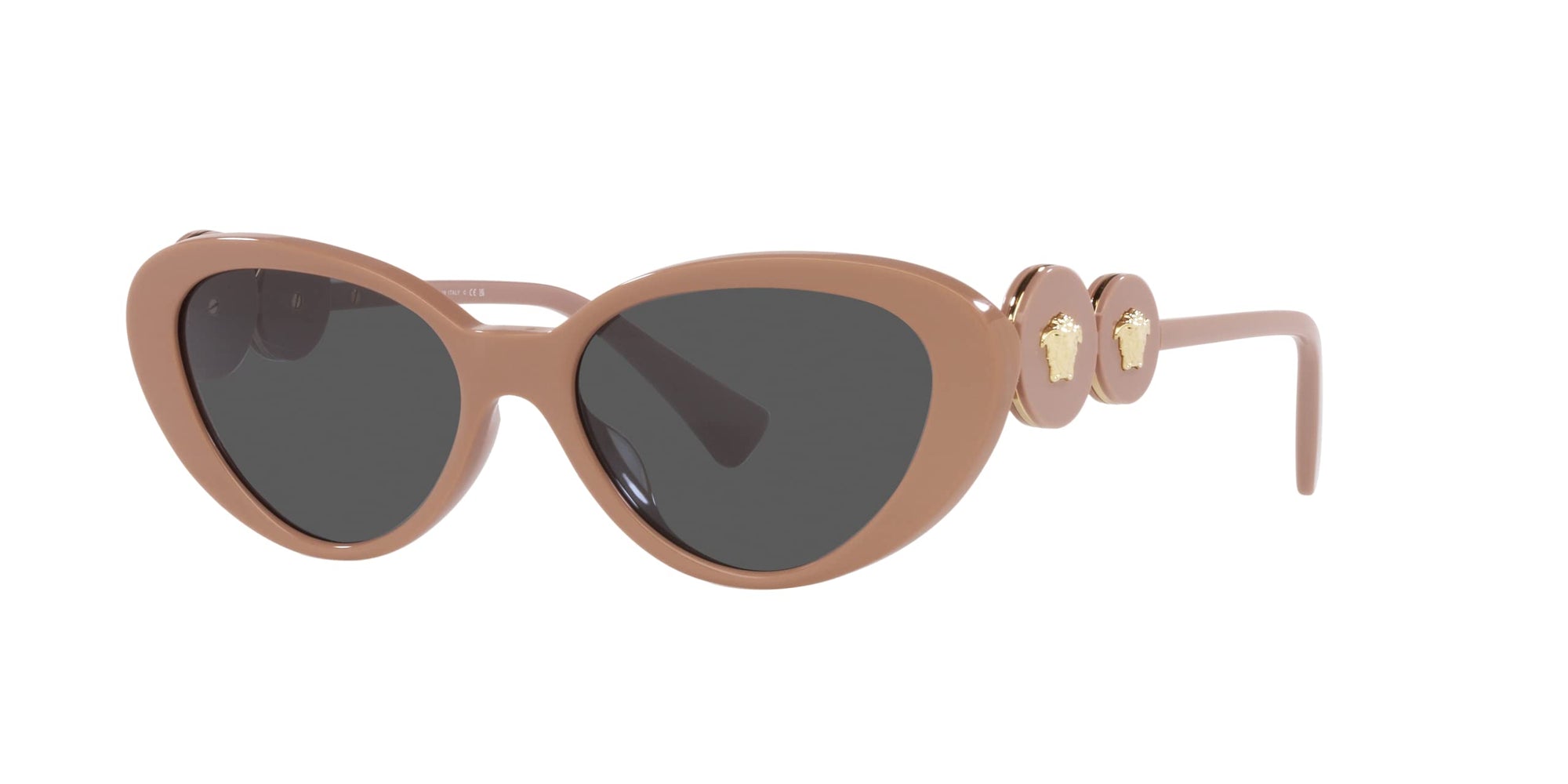 Versace Sunglasses VE4433U 538387 54mm Beige / Dark Grey Lens
