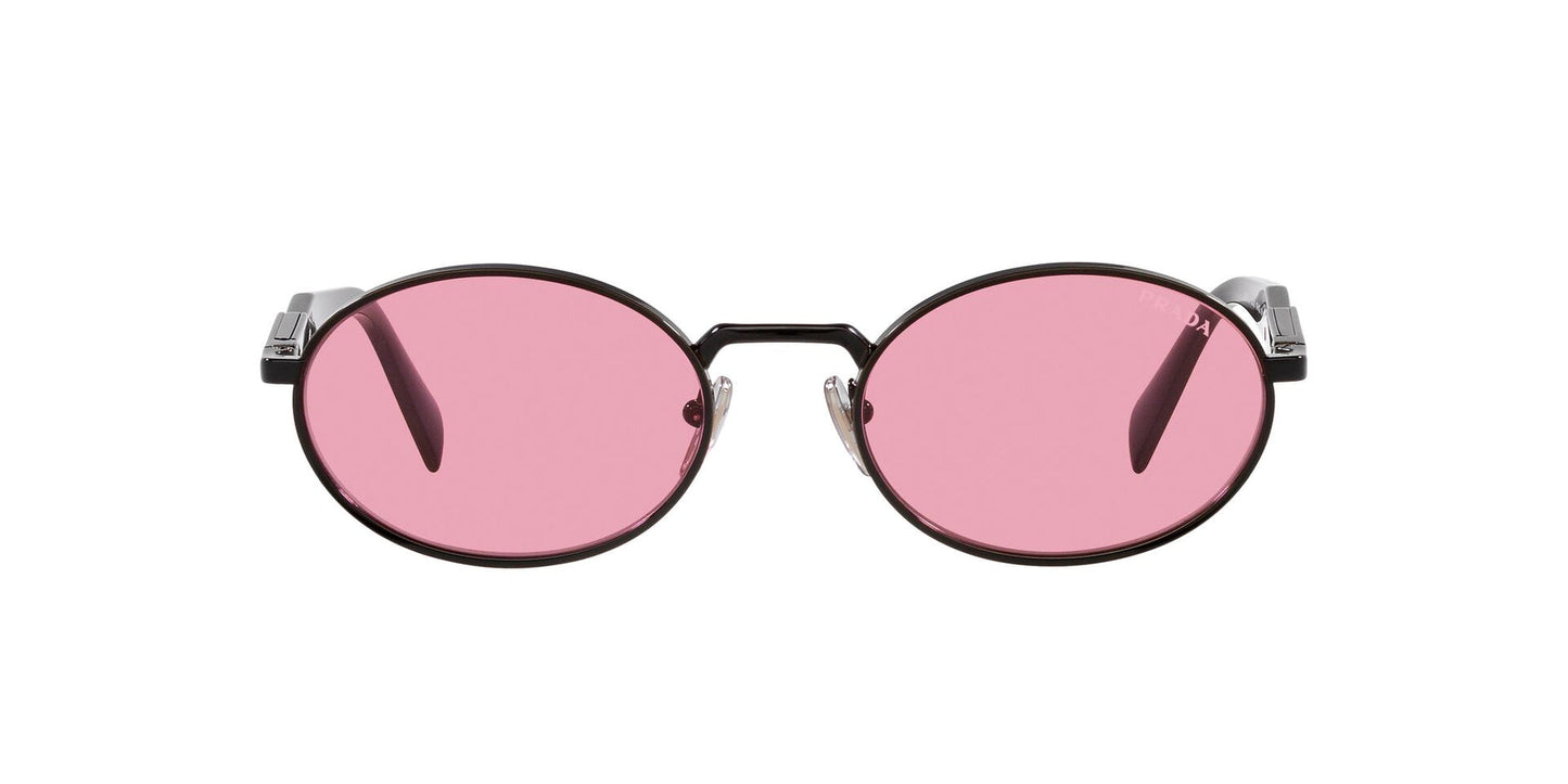 Prada Sunglasses PR65ZS 1AB03Z 55mm Black / Pink Lens