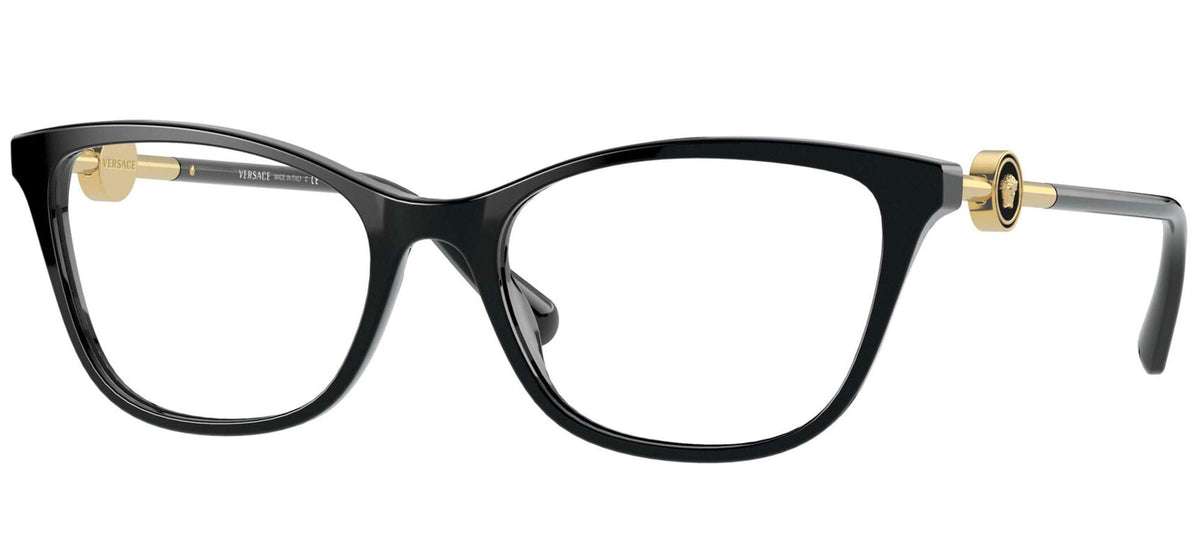 Versace Eyeglasses VE3293 GB1 55mm Black / Demo Lens