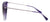 Versace Sunglasses VE4345B 516036 57mm Violet / Violet Gradient Lens