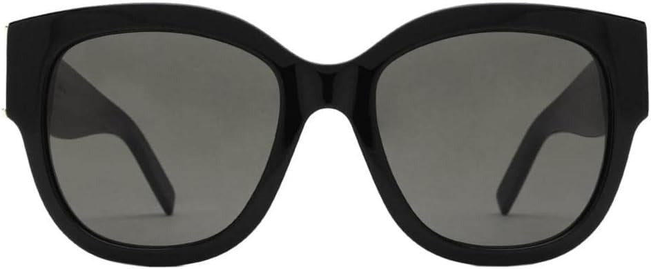 Saint Laurent Sunglasses SL M95F 001 56mm Black / Grey Lens
