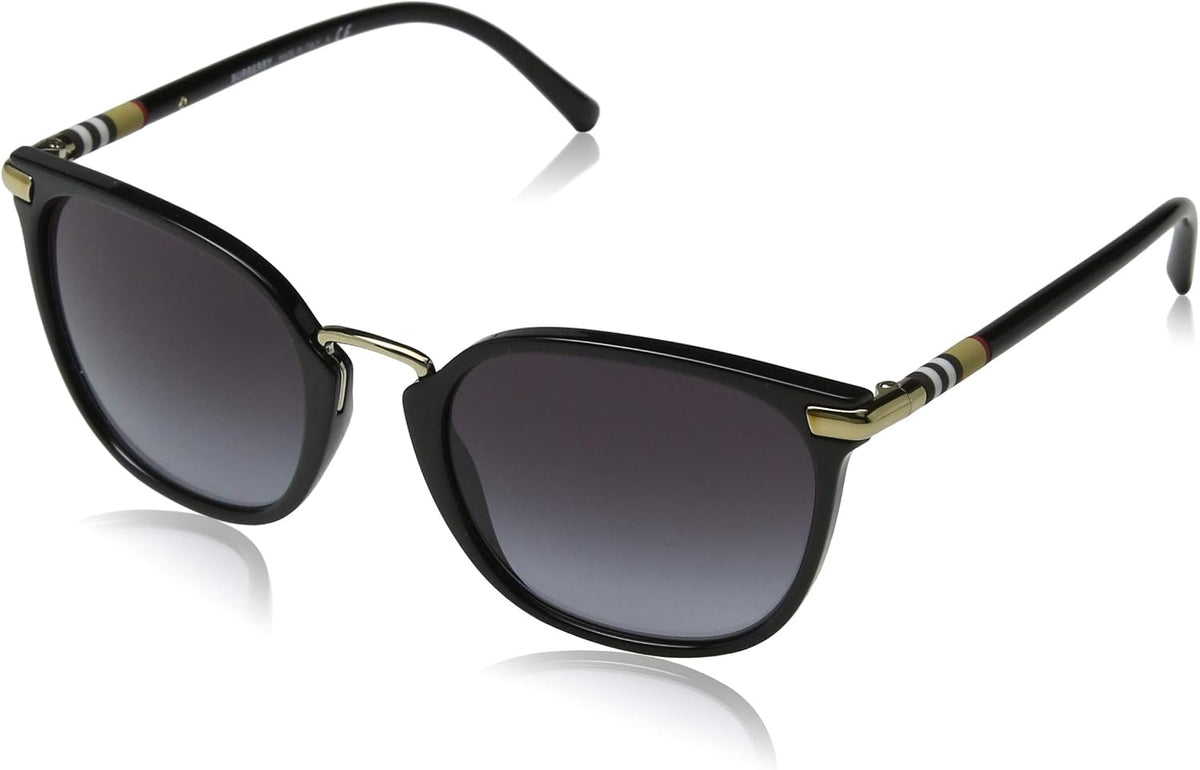 Burberry BE4262 30018G 53mm Sunglasses Black / Grey Gradient Lens