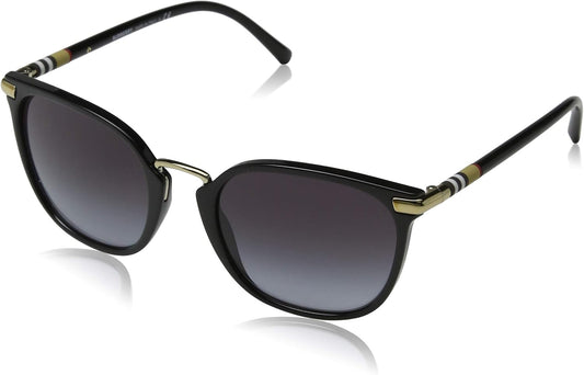 Burberry BE4262 30018G 53mm Sunglasses Black / Grey Gradient Lens