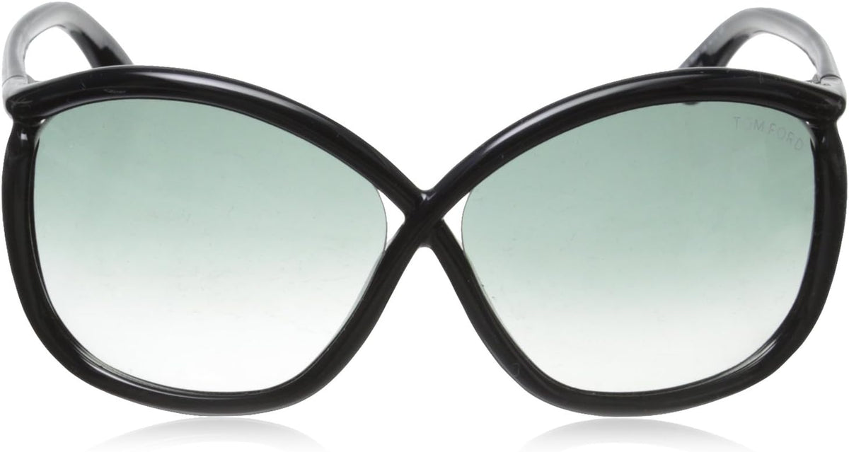 Tom Ford TF0201-CHARLIE 01B 64mm Sunglasses Black / Grey Gradient Lens - image 3