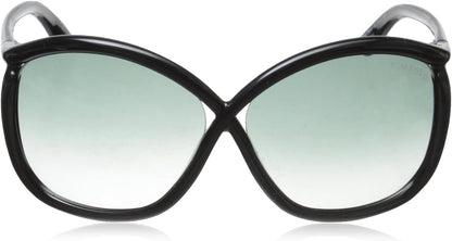 Tom Ford TF0201-CHARLIE 01B 64mm Sunglasses Black / Grey Gradient Lens - image 3
