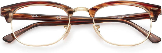 Ray-Ban RX5154 5751 Eyeglasses 49mm Polished Brown / Clear Demo Lens - image 2
