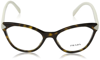 Prada Eyeglasses PR02TV 2AU1O1 54mm Havana / Demo Lens