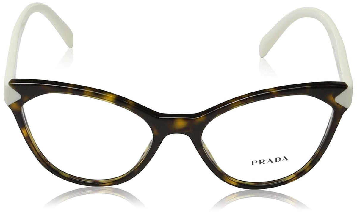 Prada Eyeglasses PR02TV 2AU1O1 54mm Havana / Demo Lens