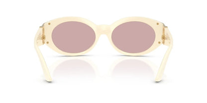 Versace Sunglasses VE4503U 55331T 55mm Milk / Pink Mirror Gold Lens