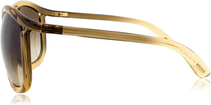 Tom Ford TF0201-CHARLIE 98P 64mm Sunglasses Light Beige / Brown Gradient Lens - image 3