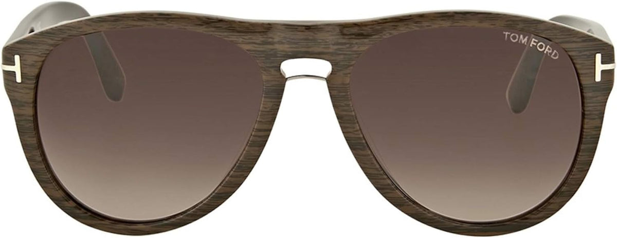 Tom Ford TF347-KURT 05K 56mm Sunglasses Black Brown Horn / Brown Gradient Lens - image 2