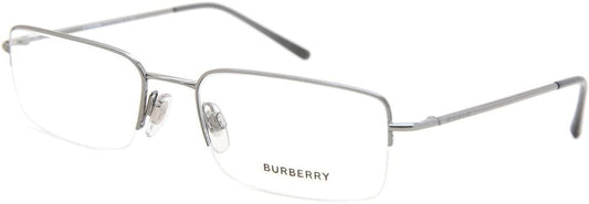 Burberry BE1068 1003 Eyeglasses 54mm Gunmetal / Clear Demo Lens