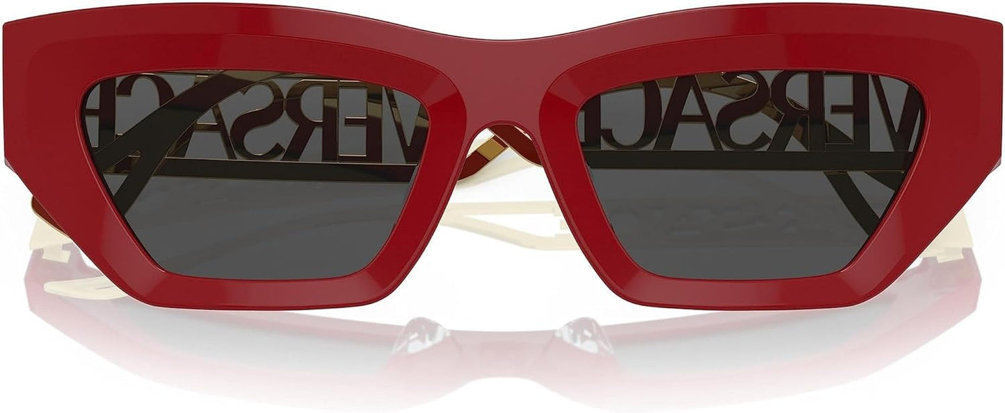Versace Sunglasses VE4432U 538887 53mm Red / Dark Grey Lens