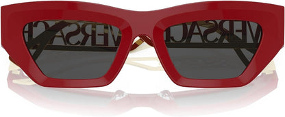 Versace Sunglasses VE4432U 538887 53mm Red / Dark Grey Lens