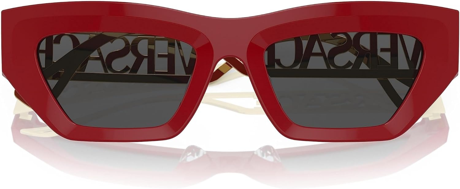 Versace Sunglasses VE4432U 538887 53mm Red / Dark Grey Lens