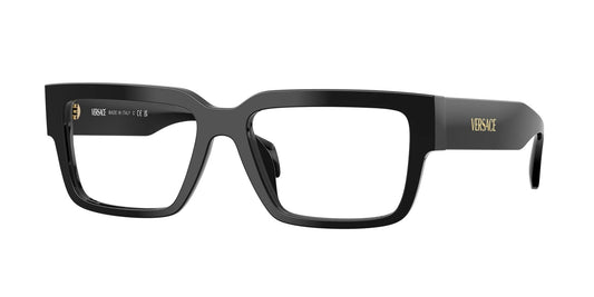 Versace Eyeglasses VE3374U GB1 53mm Black / Demo Lens