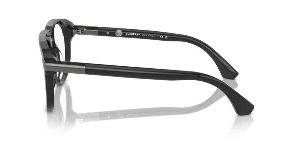 Burberry BE2408U 4112 Aviator Eyeglasses 51mm Dark Grey / Demo Lens
