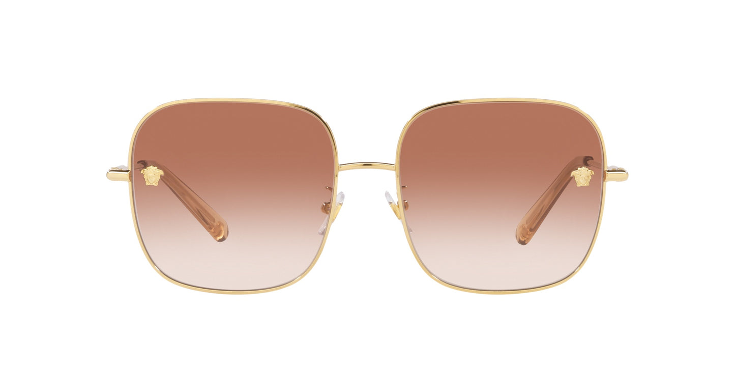 Versace Sunglasses VE2246D 100213 59mm Gold / Pink Gradient Lens