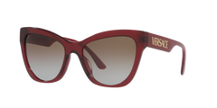 Versace Sunglasses VE4417U 38889 56mm Transparent Red / Grey Gradient Brown Lens