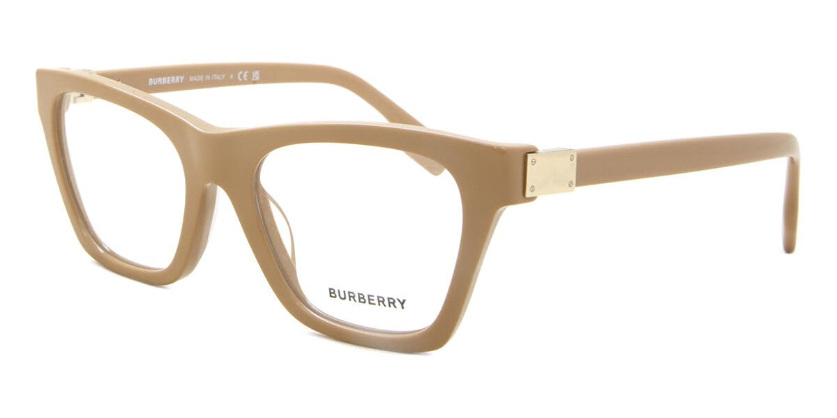 Burberry Arlo Eyeglasses BE2355 3990 50mm Beige / Demo Lens