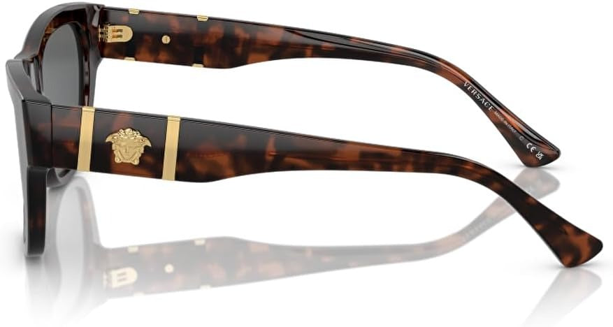 Versace Sunglasses VE4457 542987 55mm Havana / Dark Grey Lens