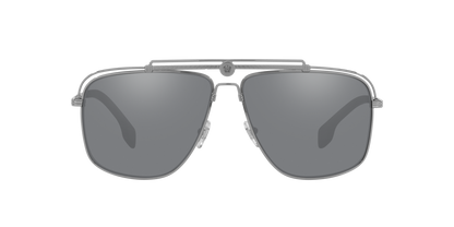 Versace Sunglasses VE2242 10016G 61mm Gunmetal / Black Mirror Lens