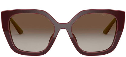 Prada Sunglasses PR24XS UAN0A7 52mm Bordeaux / Grey Gradient Lens