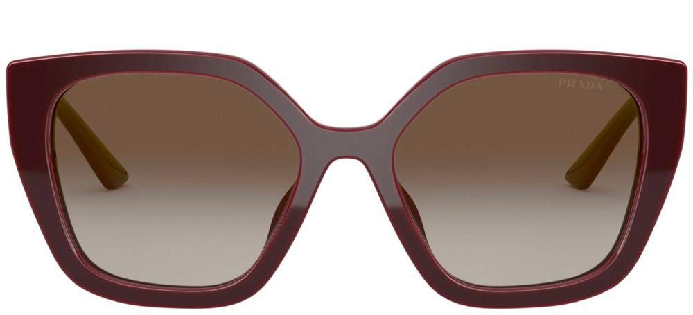 Prada Sunglasses PR24XS UAN0A7 52mm Bordeaux / Grey Gradient Lens