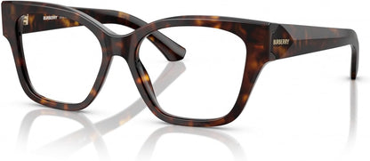Burberry BE2420 3002 Eyeglasses 52mm Havana / Clear Demo Lens
