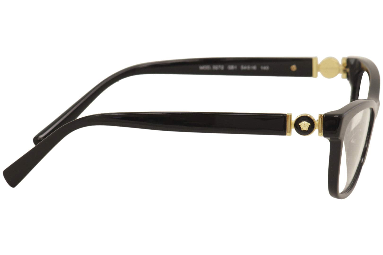 Versace Eyeglasses VE3272 GB1 52mm Black / Demo Lens