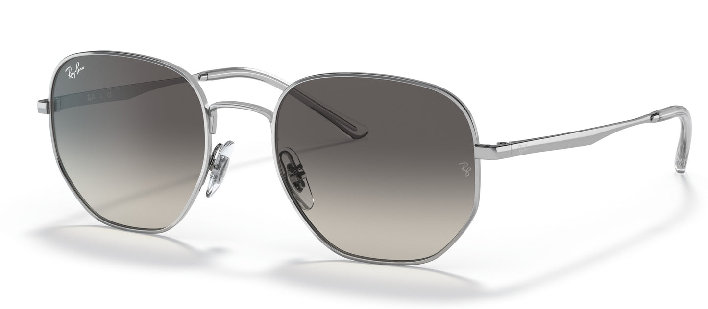 Ray-Ban RB3682 311 Sunglasses 51mm Silver / Grey Gradient Lens
