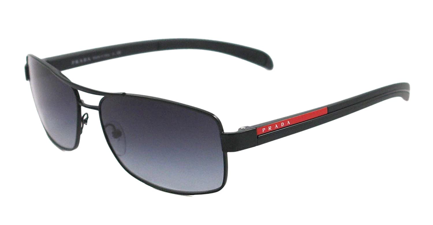 Prada Sport Sunglasses PS50LS 1B0-3M1 Black / Grey Gradient Lens