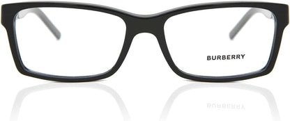 Burberry BE 2108 3001 Rectangle Eyeglasses 54mm Black / Demo Lens