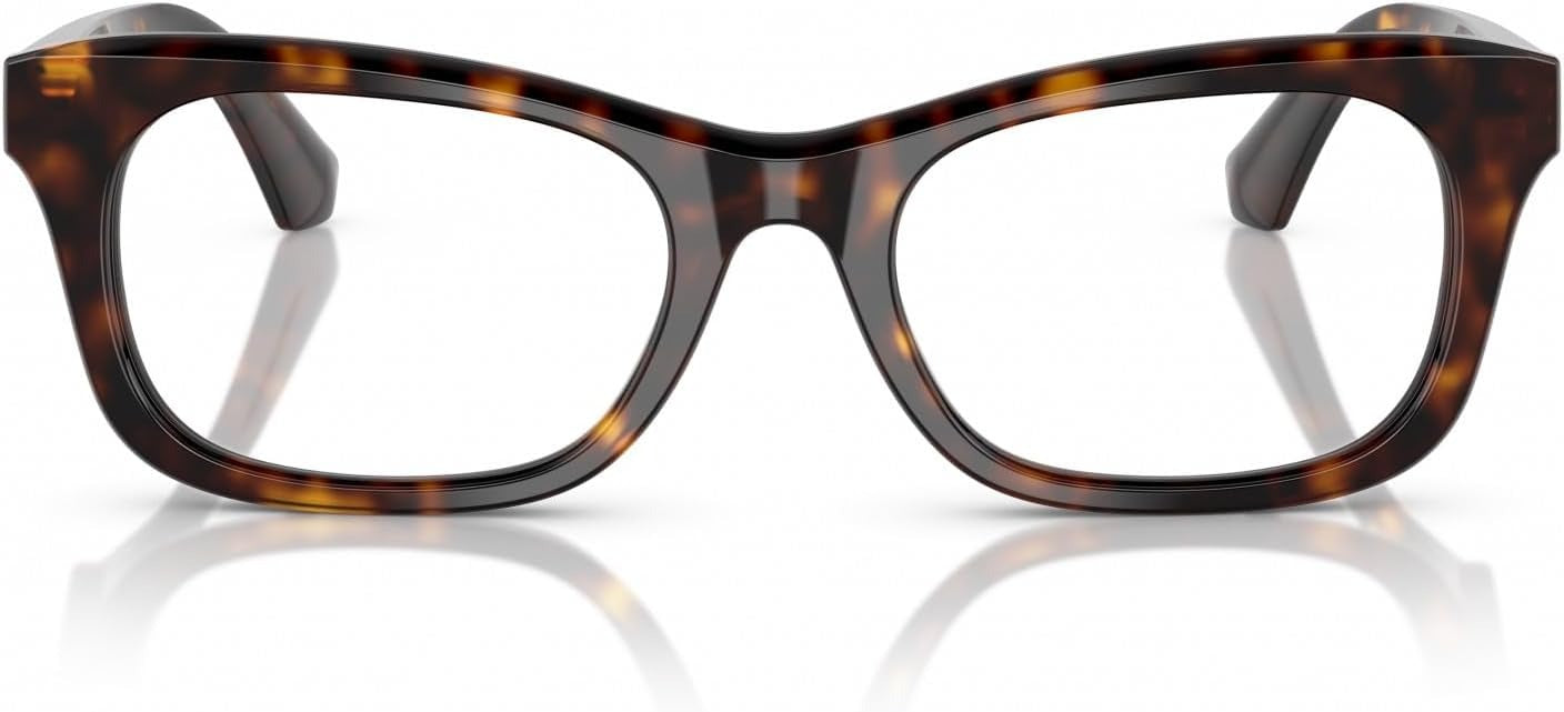 Burberry BE2422F 3002 Eyeglasses 52mm Dark Havana / Clear Demo Lens