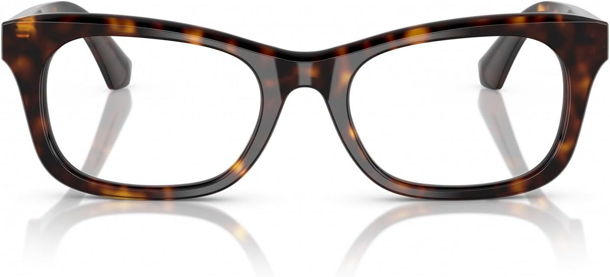 Burberry BE2422F 3002 Eyeglasses 52mm Dark Havana / Clear Demo Lens