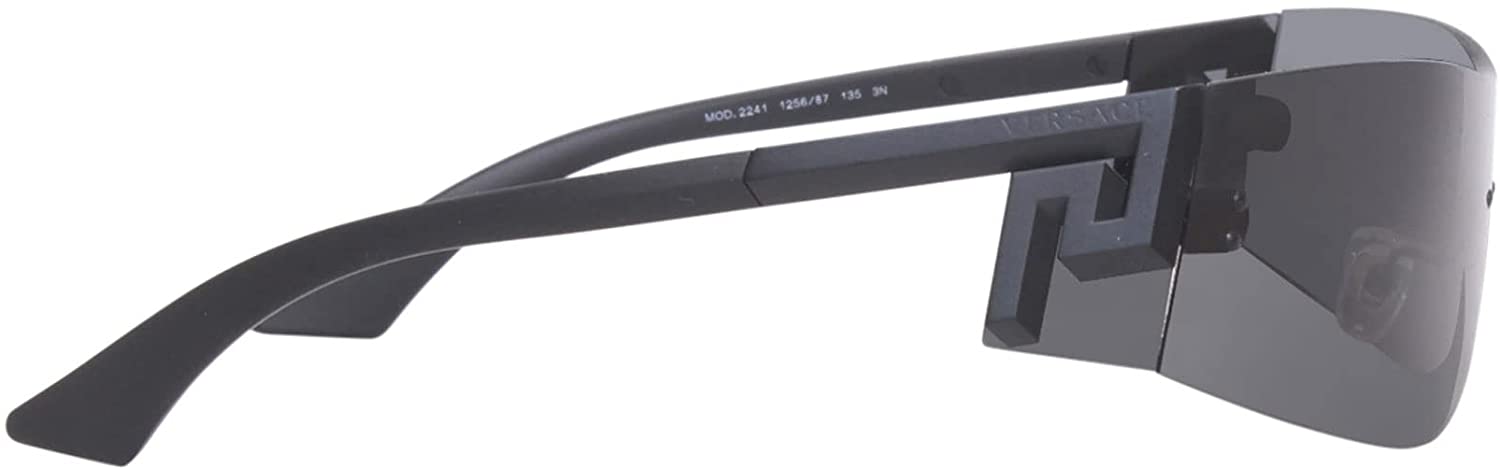 NWT Versace VE2241-125687 Sunglasses Versace Sunglasses VE 2241 1256/87 43-xx-135 Grey / Dark  main image 2