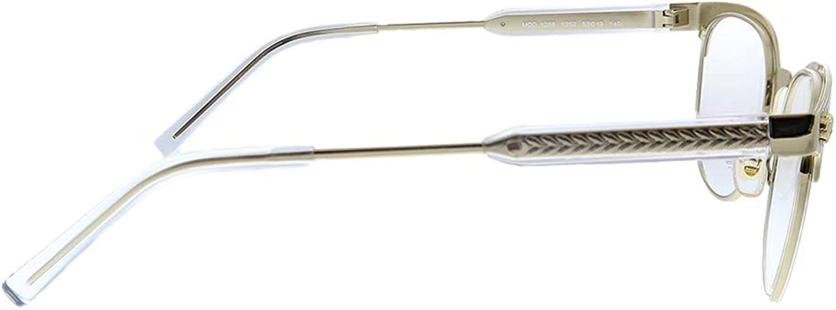 Versace Eyeglasses VE1268 1252 53mm Pale Gold / Demo Lens