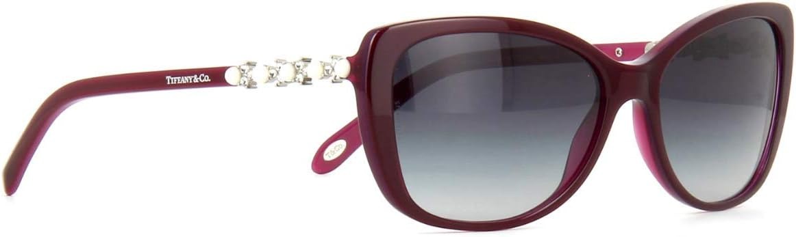 Tiffany & Co Sunglasses TF4103HB 81733C 56mm Pearl Plum / Grey Gradient Lens