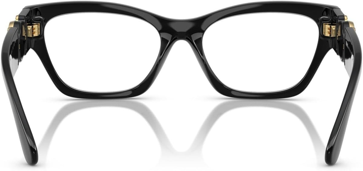 Versace Eyeglasses VE3367U GB1 52mm Black / Demo Lens