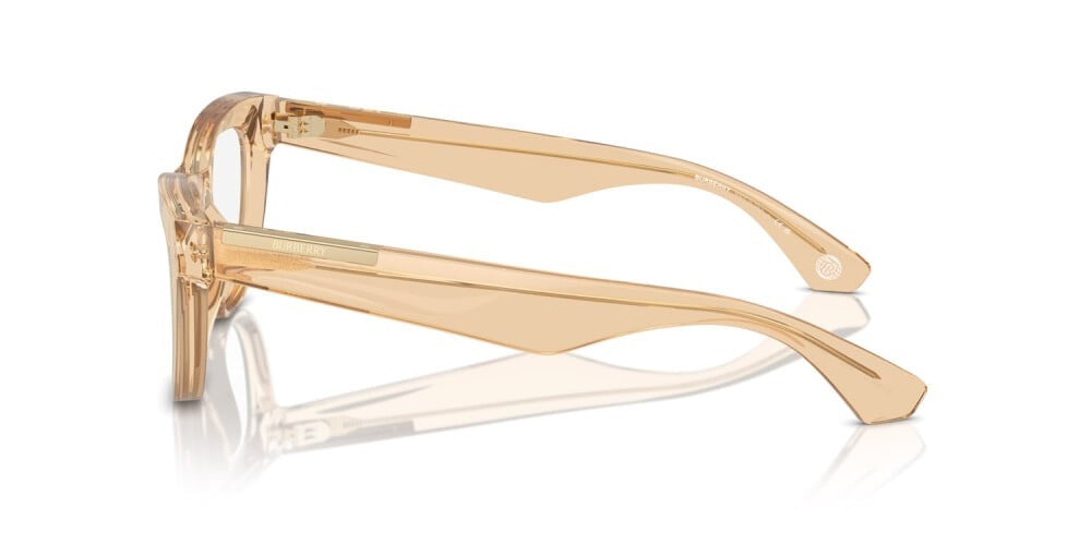 Burberry Eyeglasses BE2406U 4063 52mm Transparent Brown / Demo Lens