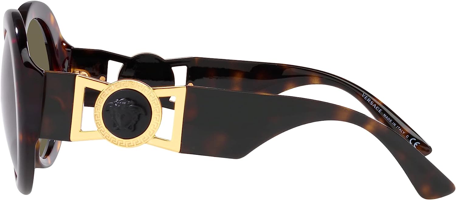 Versace Sunglasses VE4414 1083 55mm Havana / Brown Lens