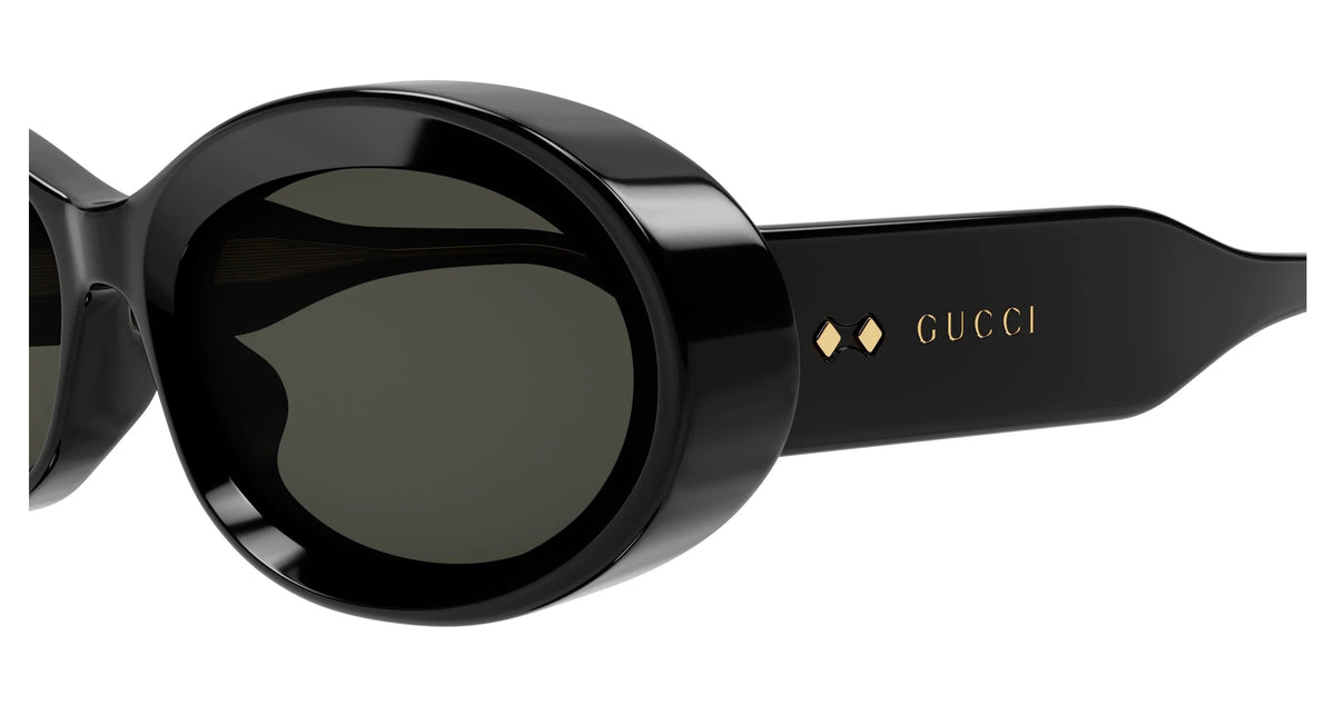 Gucci Sunglasses GG1527S 001 54mm Black / Grey Lens
