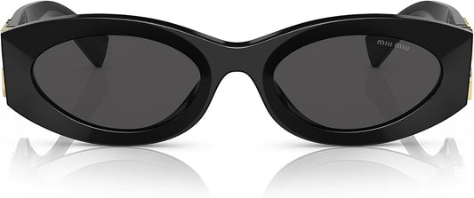 Miu Miu Sunglasses MU11WS 1AB5S0 54mm Black / Dark Grey Lens