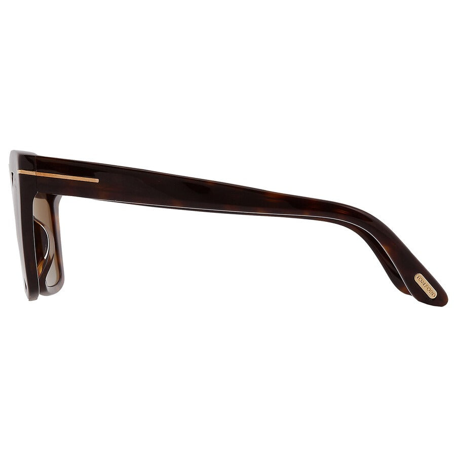 Tom Ford Winona FT1030 52H Cat-Eye Sunglasses Dark Havana / Brown Polarized Lens
